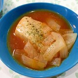 カジキマグロのケチャップ煮